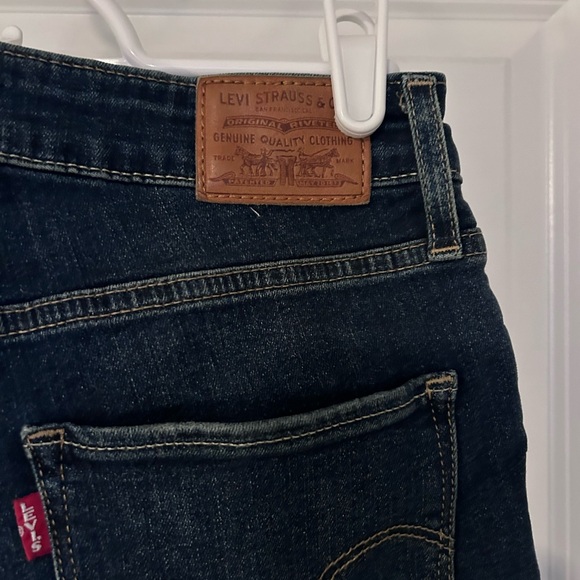 LEVIS • 721 High Rise Skinny Jeans • Blue • 29 - Picture 6 of 8